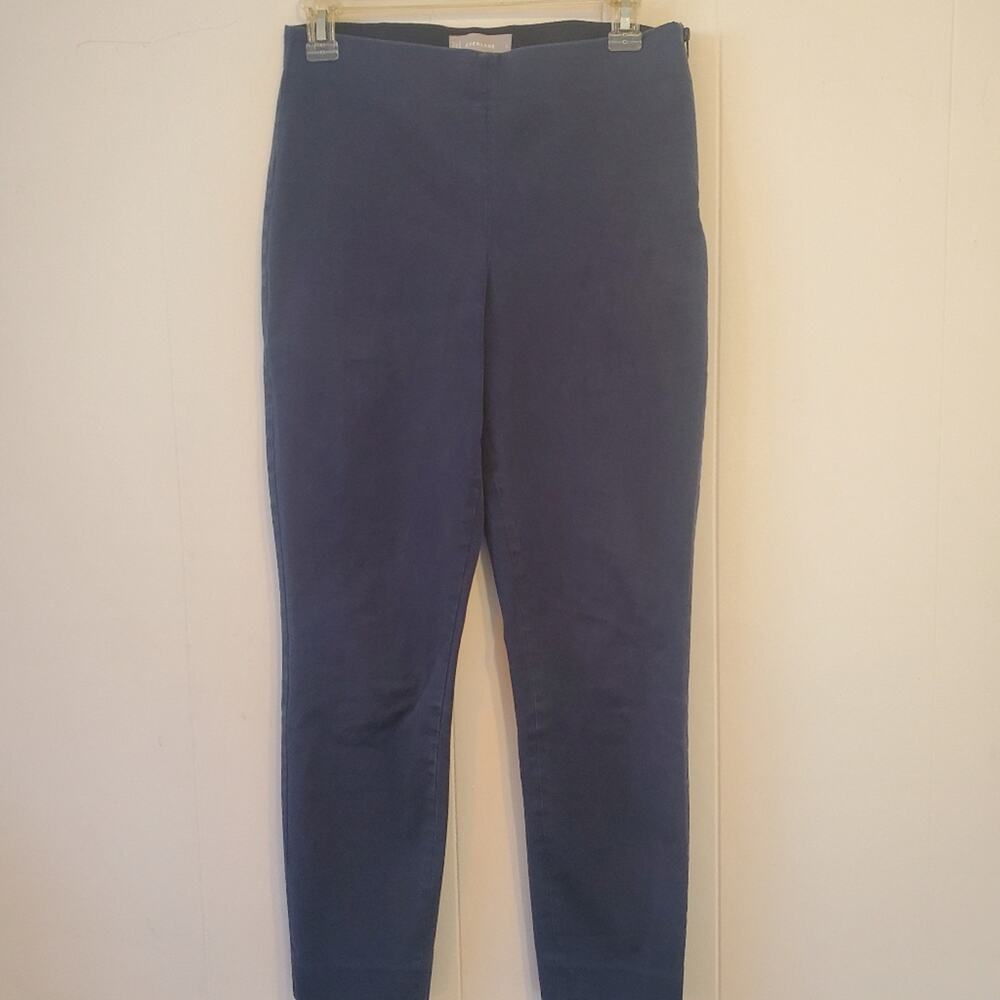 Everlane The Cropped Side-Zip Stretch Cotton Pant. Size 6
